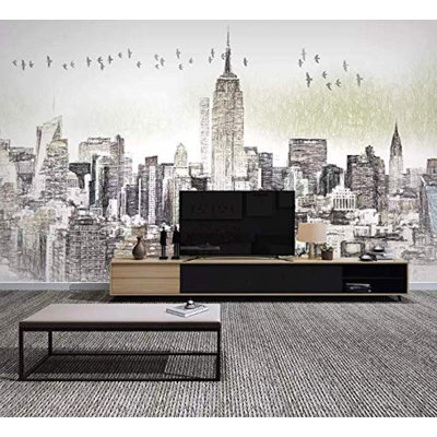 Papier peint Skyline Serenity Urban Dreams