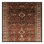 Machine Washable Persian Brown Area Rug
