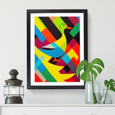 Annahbella Duck Street Art - Picture Frame Print