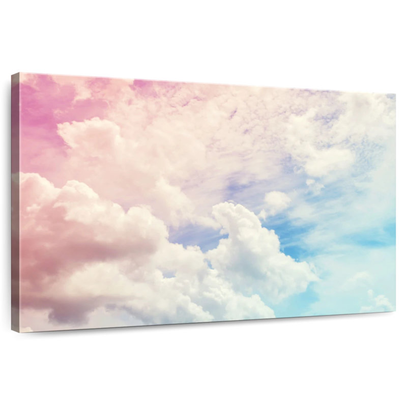Nuage pastel Alvord, H 8 po x l 12 po