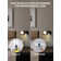 Dual-head Wall Mounted Reading Lights, Plug-in Wall Sconces, Bulb Not Included
