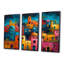 Ensemble de salon mural Leclerc - City Buildings-107193259-107193255