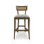 Carvell Cane Back Bar Stool