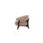 Arden 3-Piece Curved Living Room Set – Sofa, Loveseat & Chair with Deep Seating in Taupe  Fabric