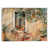 Toile avec cadre flottant brun n'est pas disponible