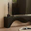 Meuble télé en bois massif noir Creative Design Sense-108284746