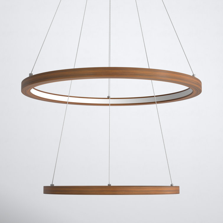Saleigh 2 - Light Unique / Statement Geometric LED Chandelier