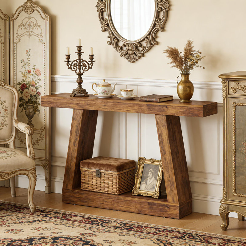 Dual-Tier Entryway Table,Sofa Table,Console Table,Side Table