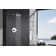 Wedge Single Handle Shower Faucet with Pressure Balanced Valve