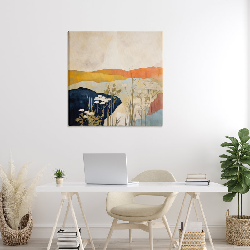  "Complex Desert Layers", art mural par Irena Orlov, H 36 po x l 36 po