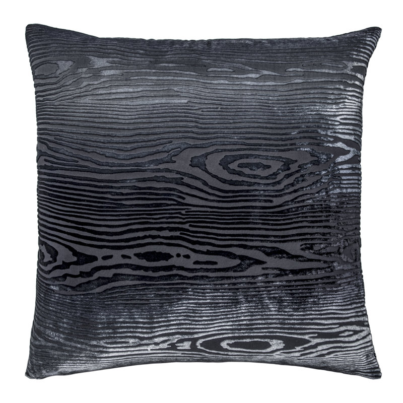 Woodgrain Rectangle Velvet Pillow Cover & Insert, Wildberry, Square 20"H x 20"W