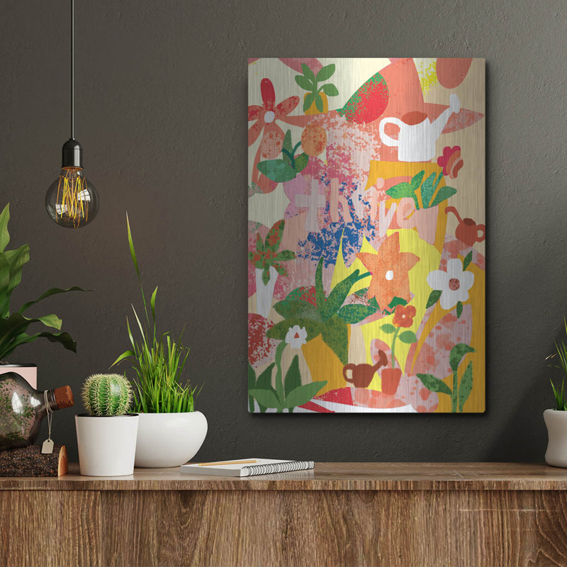 «Thrive» par Holly McGee, H 16 po x l 12 po