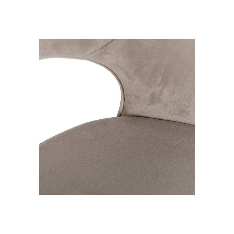 Savoy Upholstered Counter Stool, Brown