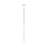 Brickell 1 - Light Matte White Geometric Pendant