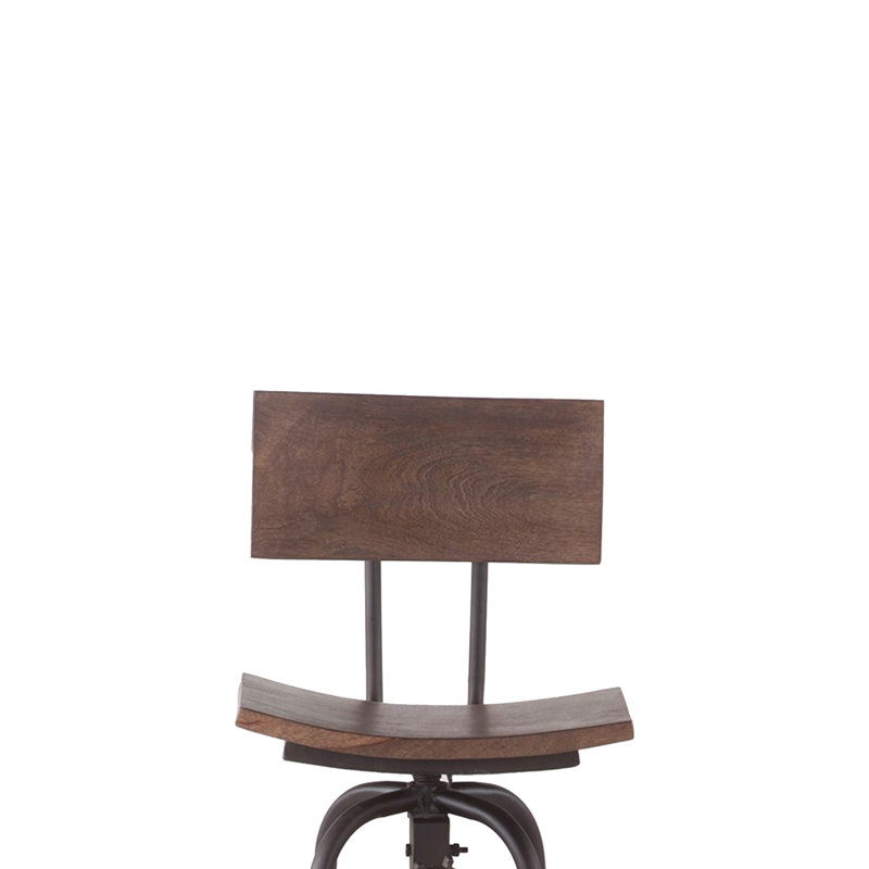 Tabouret de bar pivotant réglable Mott Street