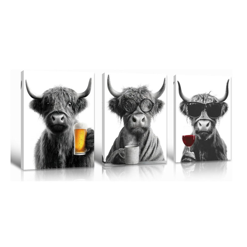 3 Piece Wrapped Canvas Print
