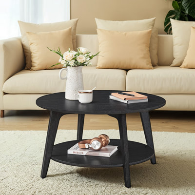 2 Tier Coffee Table With Storage by George Oliver