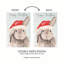 Drapeau de jardin Merry Christmas Bunny