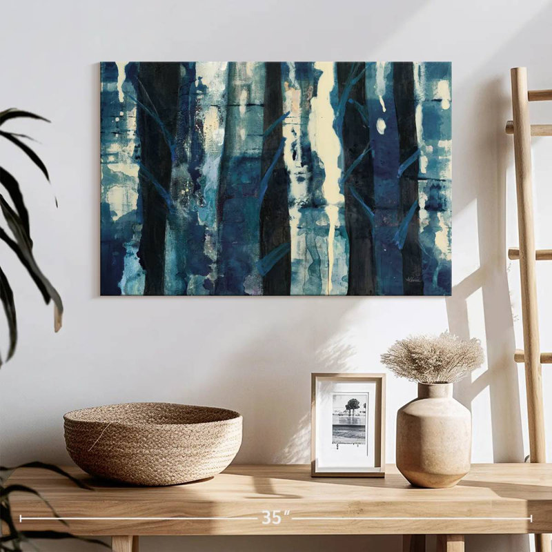 Harnek Deep Woods Indigo, 16" H x 24" W