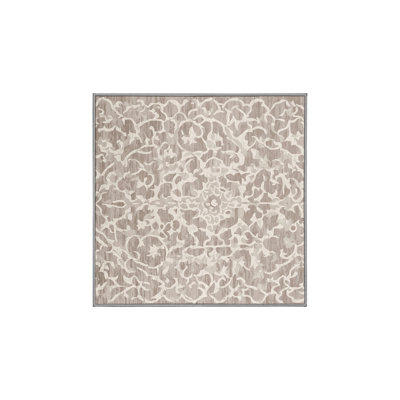 Machine Washable Gray Area Rug
