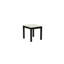 Table basse 3 pièces de style classique: plateau en faux marbre, pieds noirs, décoration élégante pour le salon et 3 pieds pour un espace moderne-1950088582-1950088583