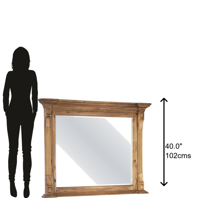 Hayri Solid Wood Frame Mirror