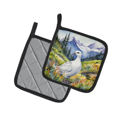Paire de poignées Alaska Willow Ptarmigan