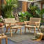 Chaises en osier, ensemble de 2