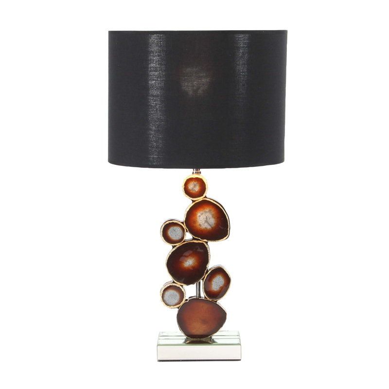 Lampe de table 25 po Kai, Brun