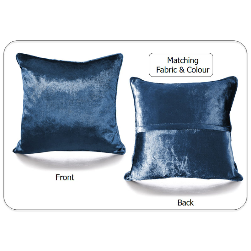Solihull Square Cushion Cover, Navy