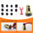  Kitchen Pull Down Faucet Head Replacement 3 Function Sprayer Nozzle with 11 Adapters-98450024