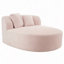 Chaise longue Canapé sans os 51,6 po avec deux coussins de soutien-798311148
