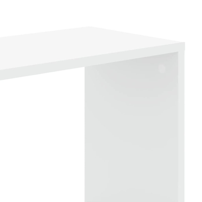 Borough Wharf Book Cabinet/Room Divider, (5 Shelves) 162.5cm H x 45cm W x 23.5cm D, White