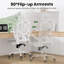 Chaise de bureau ergonomique avec appui-tête, dossier haut, soutien lombaire réglable et accoudoirs pivotants pour plus de confort et d'espace-1420137958-1420137952