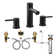 Align Widespread Bathroom Faucet with Drain Assembly