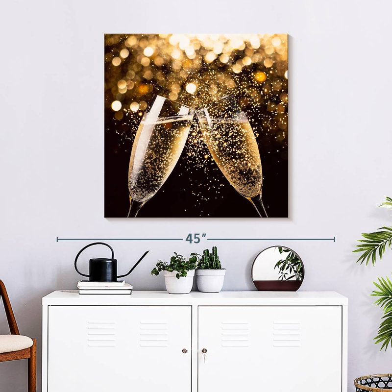 Yarlin Champagne Fest, H 30 po x l 30 po