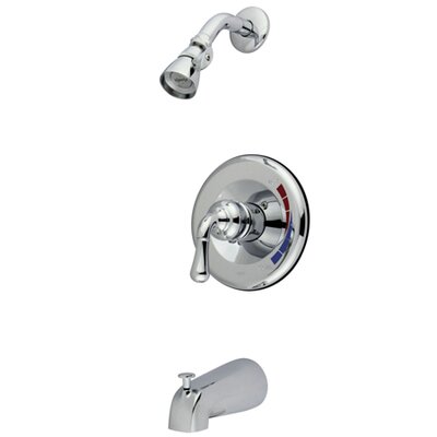 St. Charles Pressure Balanced Volume Control Tub and Shower Faucet -  Elements of Design, EB631