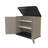 Outdoor 4 ft. 2 in. W x 2 ft. 5 in. D Weather-Resistant Plastic  Horizontal Storage Shed-73820086