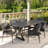 Feumore 6 - Person Wicker Patio Dining Set with Rectangular Table-25610162