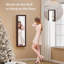 Accessoire armoire à miroir murale à 6 niveaux entièrement en miroir
