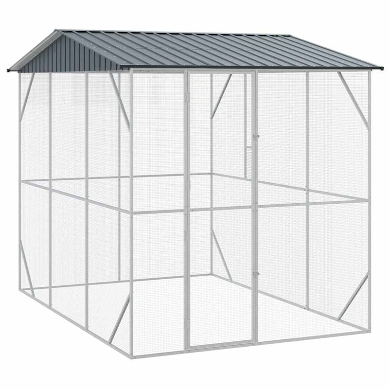 247cm Steel Floor Bird Cage
