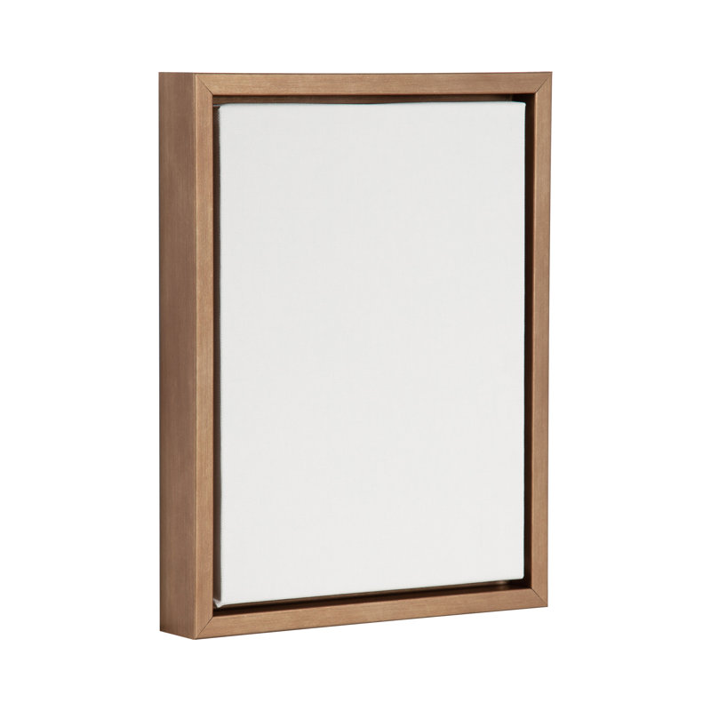 Toile vierge encadrée pour l'art de bricolage, H 13,09 po x l 10 po, Doré