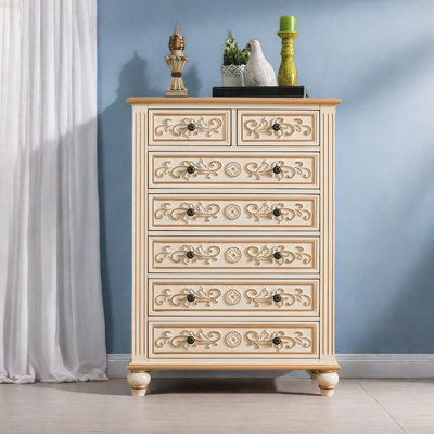 Commode d'appoint de style américain vintage