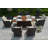 Betzaira 6 - Person Wicker Patio Dining Set with Rectangular Table , Cushions Included