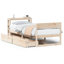 Solid Wood Bed-1076159722