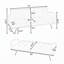 Canapé-lit réglable 3-en-1 avec tissu en molleton Teddy-568512009