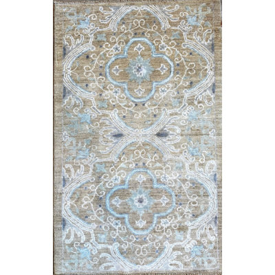 Tiny Knots Hand Woven Wool Area Rug