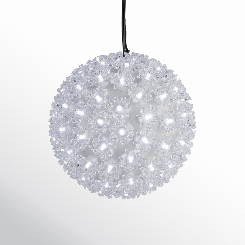 7.5" LED Lighted Starlight Hanging Sphere