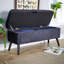 Ahkeem Velvet Upholstered Storage Bench-181688697