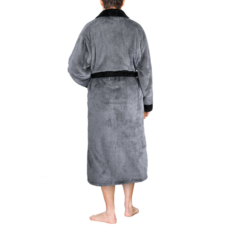 Peignoir P-R5004, Grand - très grand, Gris deux-tons